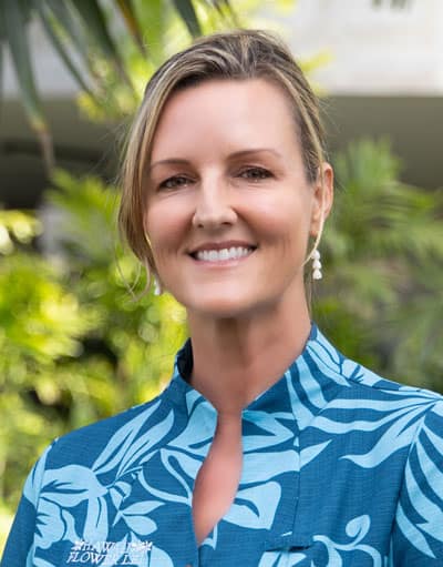 Hawaii Flower Lei CEO Emily Steele